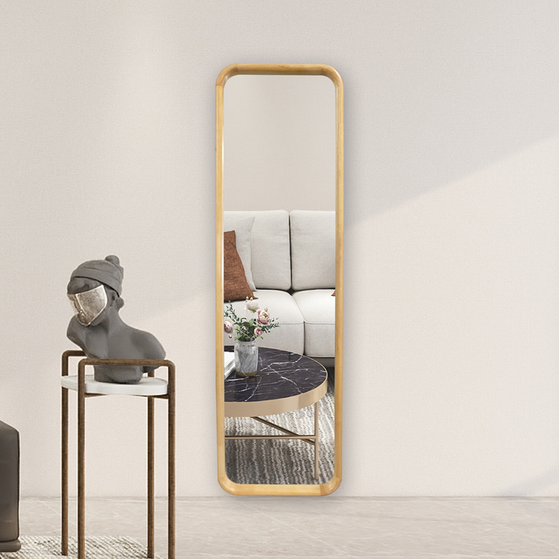 wooden full length mirror